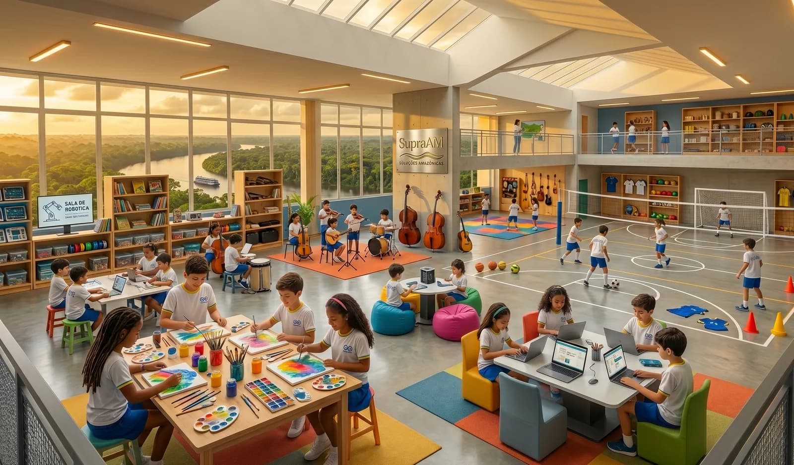 Kit Escola em Tempo Integral